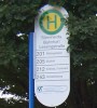 Haltestelle am S�mmerdaer Bahnhof